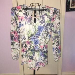 Floral romper